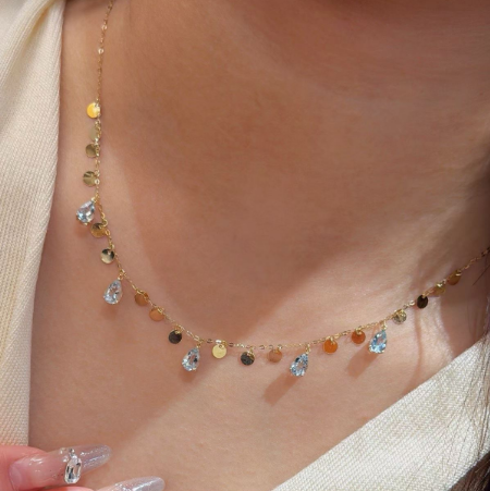 Aquamarine Necklace